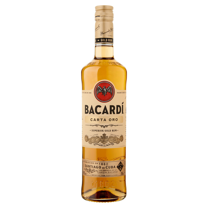 Bacardi oro (Fles, 0.7L)