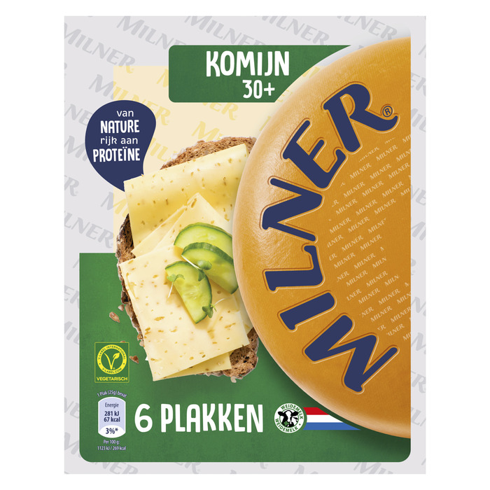 Komijn jong belegen 30+ plakken (6 × 25g)
