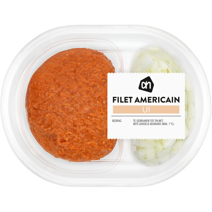 Filet americain met ui (150g)
