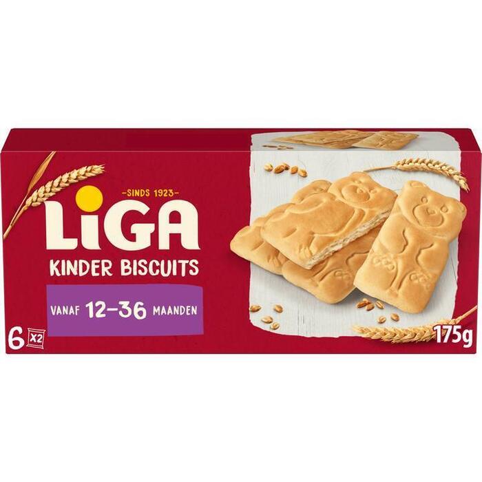 Kinderbiscuits 12-36 maanden (3e stap) (Pak, 175g)