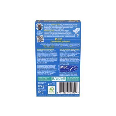 Fish Tales Makreelfilet in olie msc (125g)