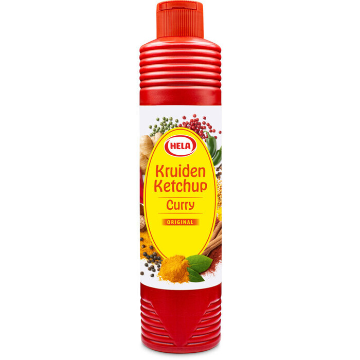 Curry Kruiden Ketchup Original (knijpfles, 0.8L)