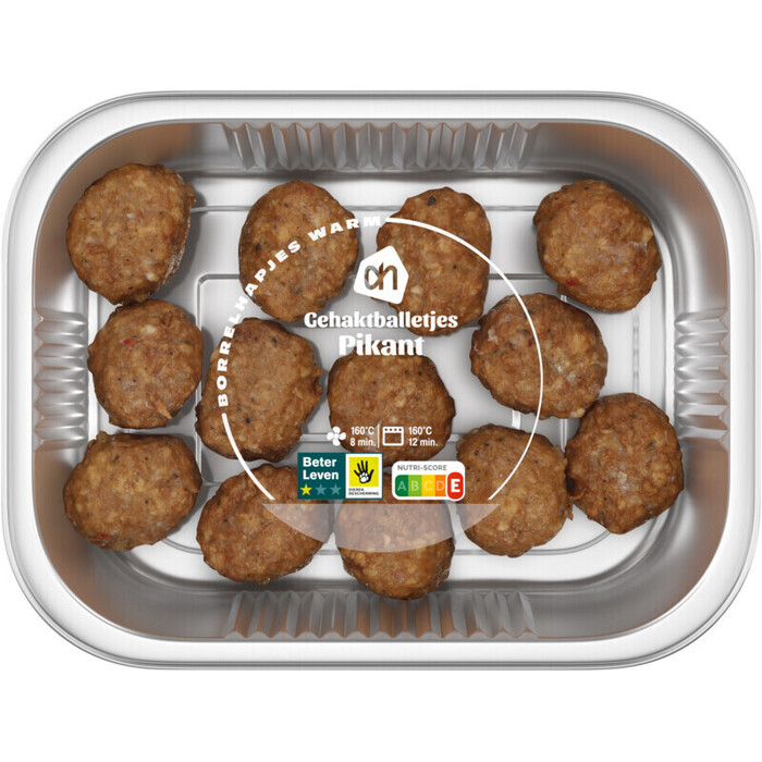 AH Gehaktballetjes pikant (210g)