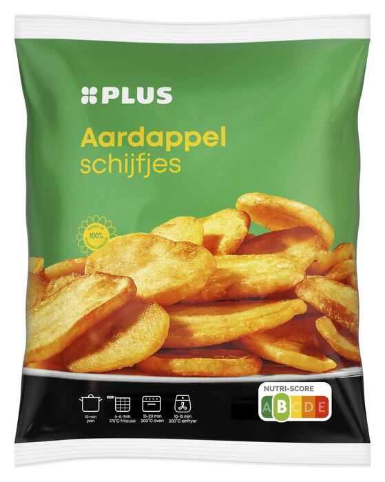 Plus. Aardappelschijfjes voorgebakken (Zak, 600g)