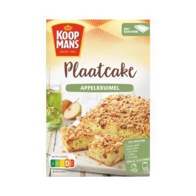 Koopmans Plaatcake Appelkruimel 450 g (450g)