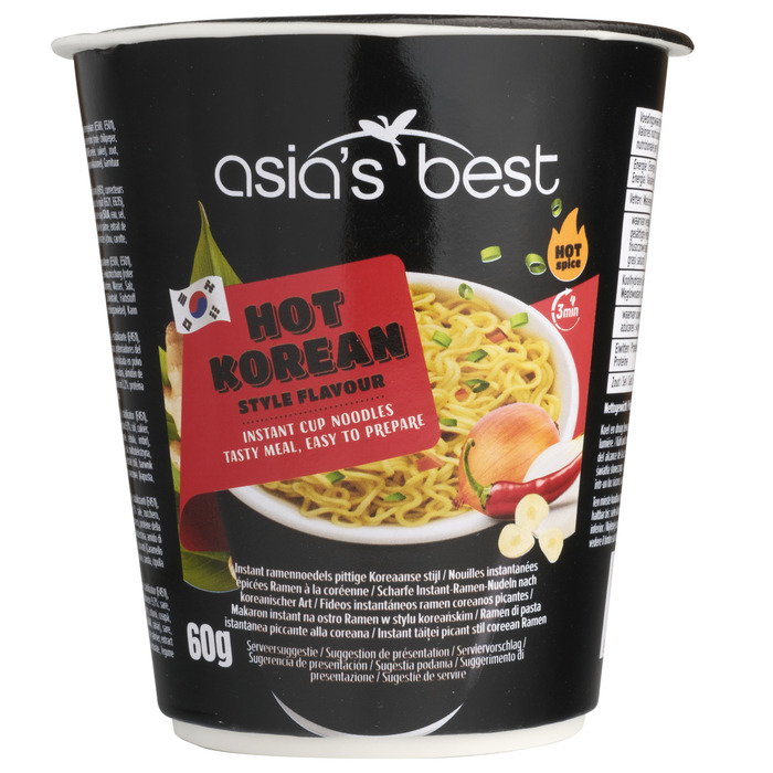 Asia's best hot korean cup 60 gr (60g)