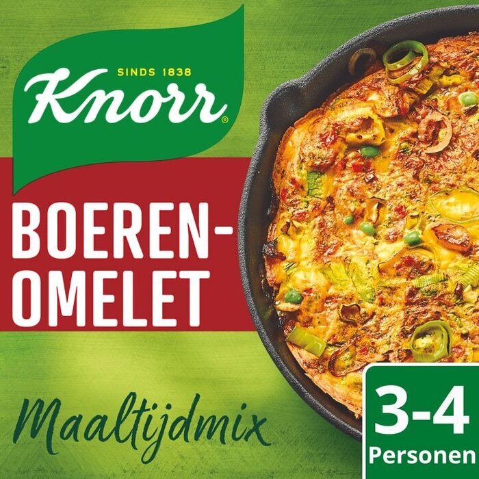 Knorr Maaltijdmix Boerenomelet 2 x 12 g (2 × 12g)