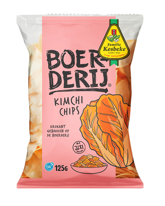 Familie Kesbeke Boerderij Kimchi Chips 125g (125g)