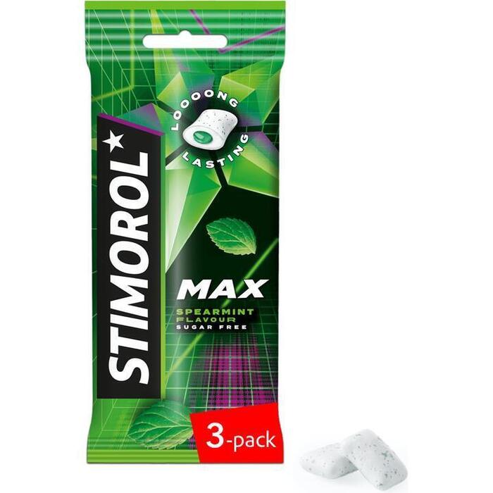 Stimorol Max Spearmint 3 Pack (Set, 59g)
