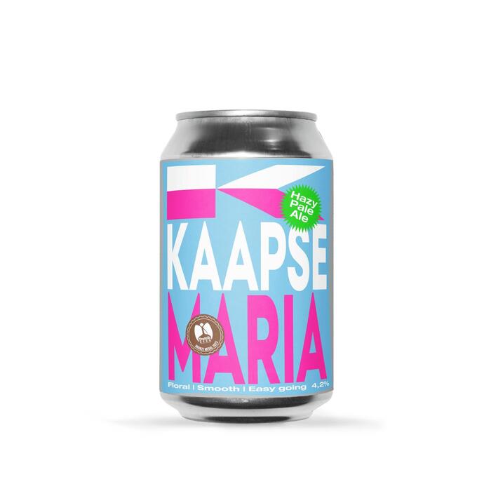 Kaapse Brouwers Maria Blik bier 33 centiliter (Blik, 33cl)