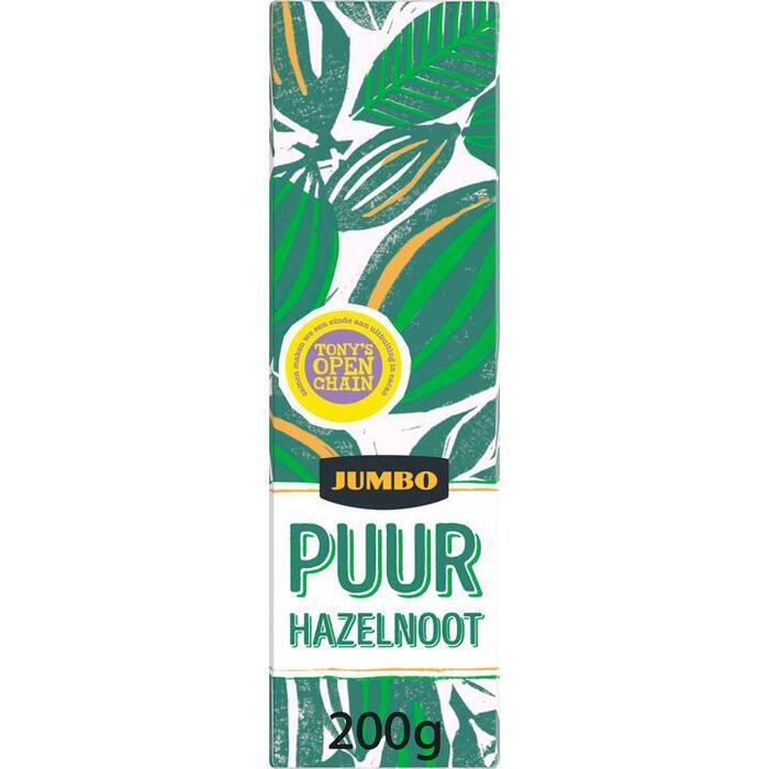 Jumbo Chocolade Puur Hazelnoot 200 g (200g)