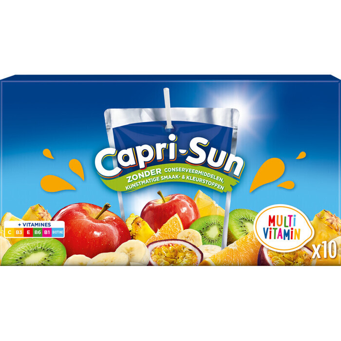 Capri-Sun Multivitamin Stevia Pouch 0.2L 1x (10 × 200ml)