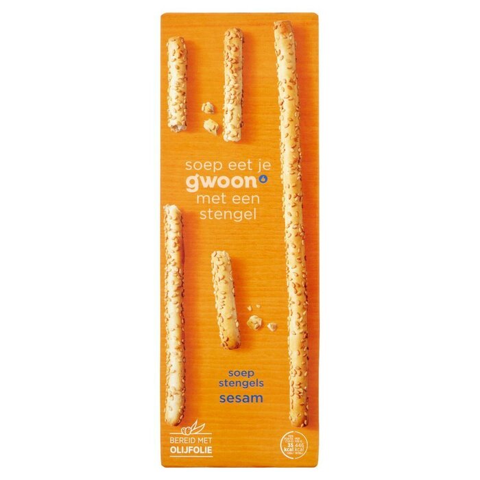 g'woon Soepstengels sesam (125g)