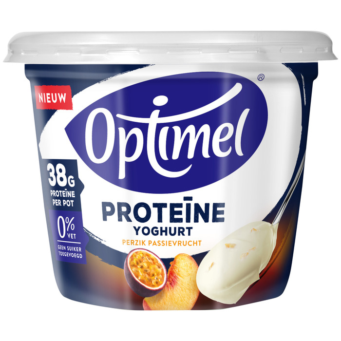 Optimel Proteïne Yoghurt Perzik Passievrucht 0% 450g (450g)
