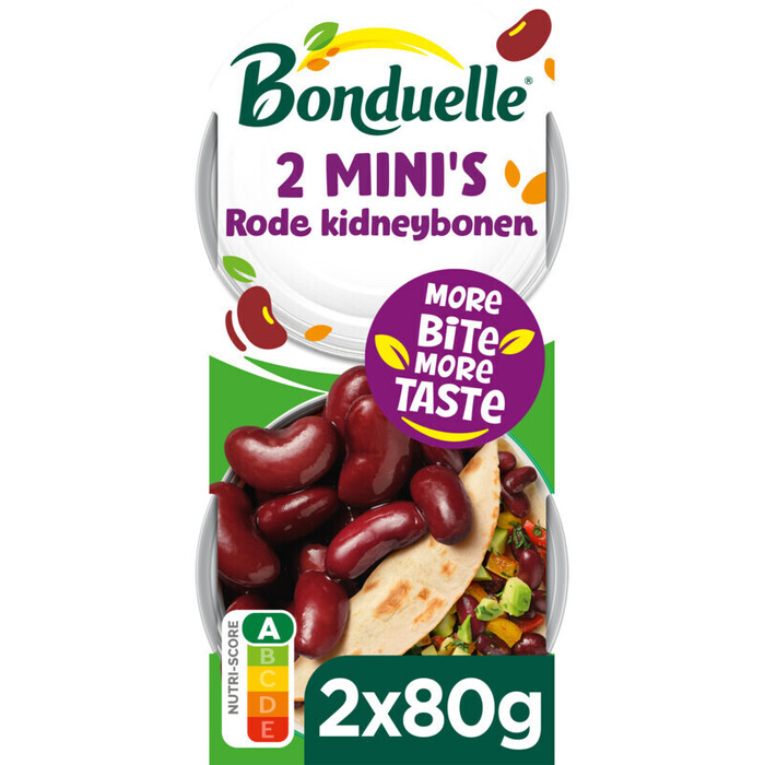 Rode kidneybonen 2pack 2x 60gr (Blik, 160g)
