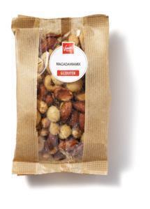 Macadamiamix gezouten (Stuk, 200g)