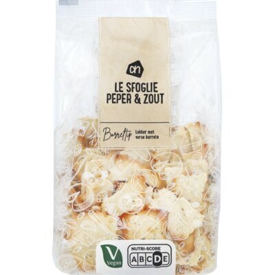 AH Le sfoglie peper & zout (125g)