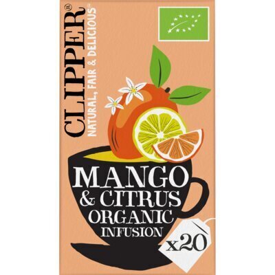 Clipper Mango & Citrus Organic Infusion 20 Stuks 36 g (36g)
