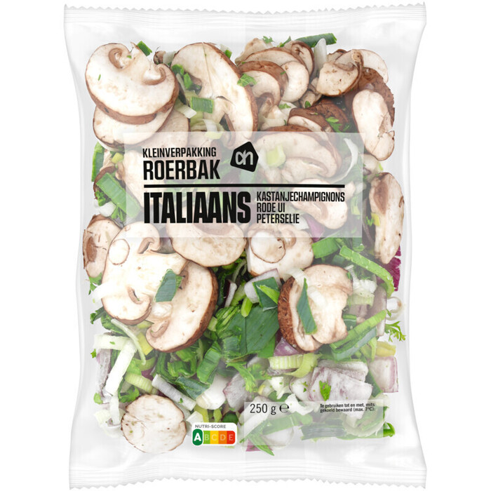 Champignon roerbakmix (zak, 250g)