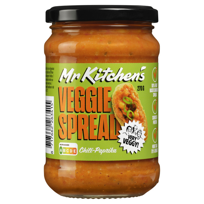 Mister Kitchen's V-Spread chili paprika (270g)
