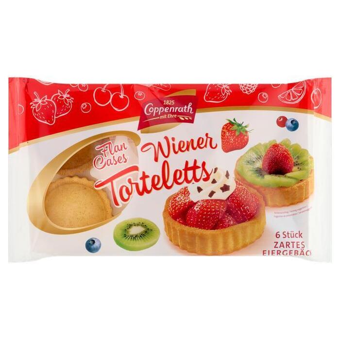 Coppenrath Wiener Torteletts Flan Cases 6 Stuks 100g (100g)