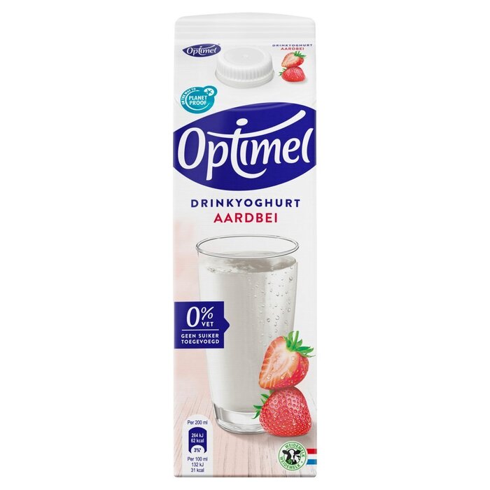 Drink aardbei (Pak, 1L)