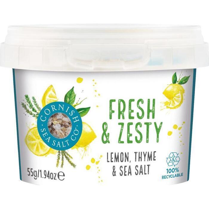 Cornish Sea Salt Fresh & Zesty 55g (55g)