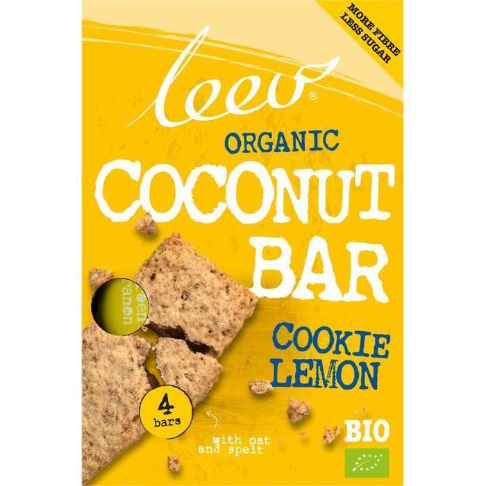 Leev Kokosreep Cookie Citroen 4 x 35 g (4 × 35g)