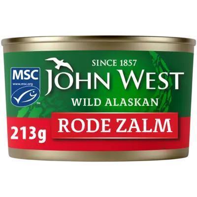 John West Wild Alaskan Rode Zalm MSC 213 g (213g)