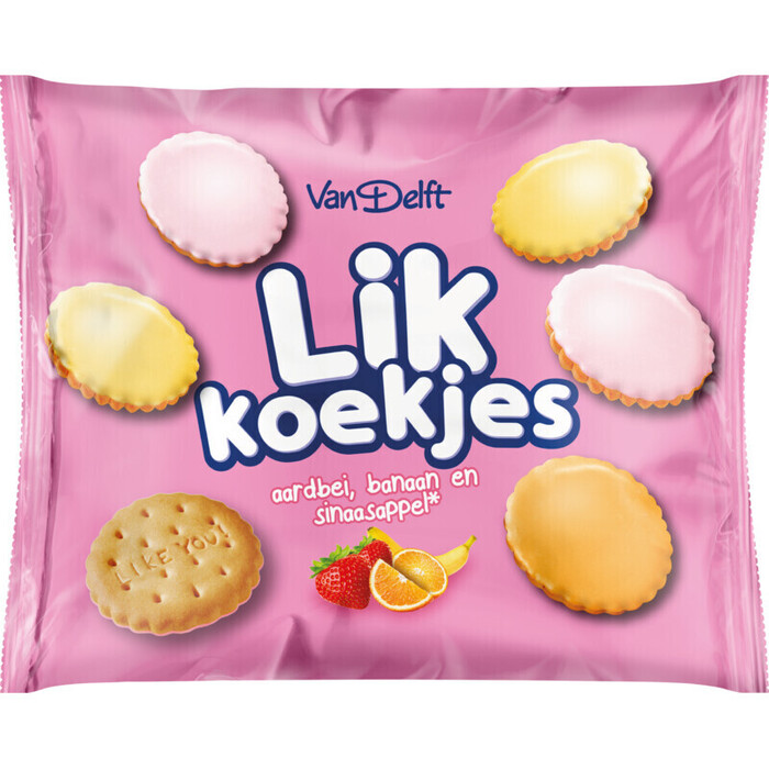 Lik Koekjes (Zak, 200g)