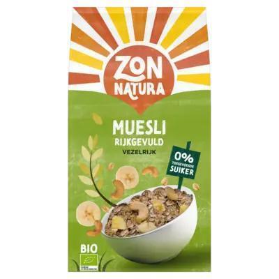 Zonnatura Muesli rijkgevuld (475g)