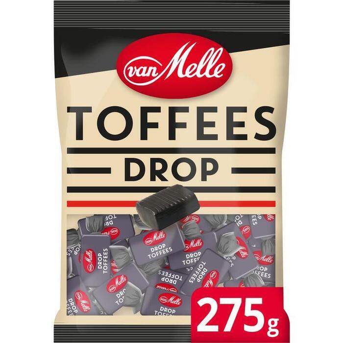 Van Melle Toffees Drop met Zoethoutwortel 275 g (275g)