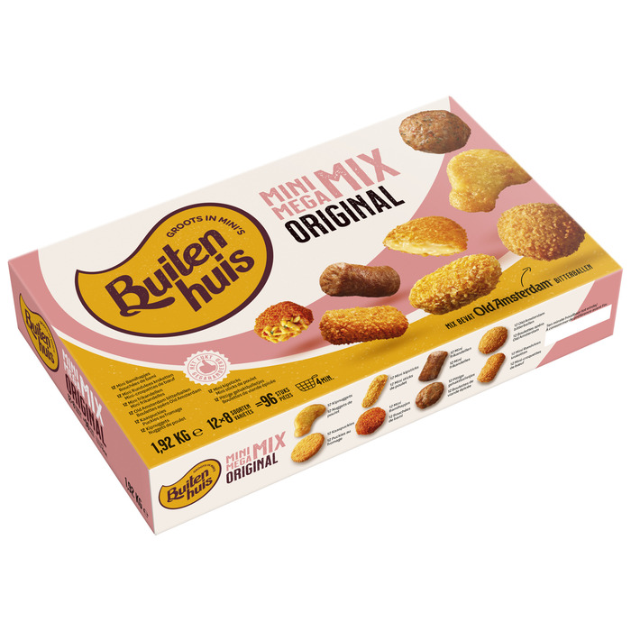 BUITENHUIS MINI MEGAMIX, 8X12 SOORTEN (rol, 96 × 20g)