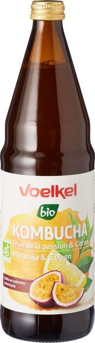 Kombucha maracuja citroen (0.75L)