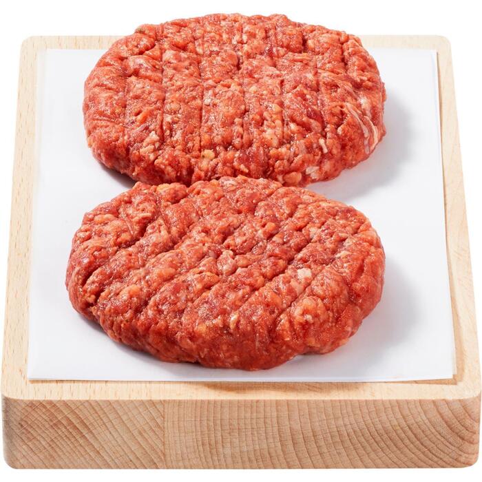 Runderhamburger alm mager 4 st. (4 × 90g)