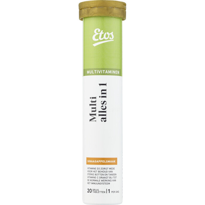 Etos Multivitamine alles-in-1 bruis sinaasap.