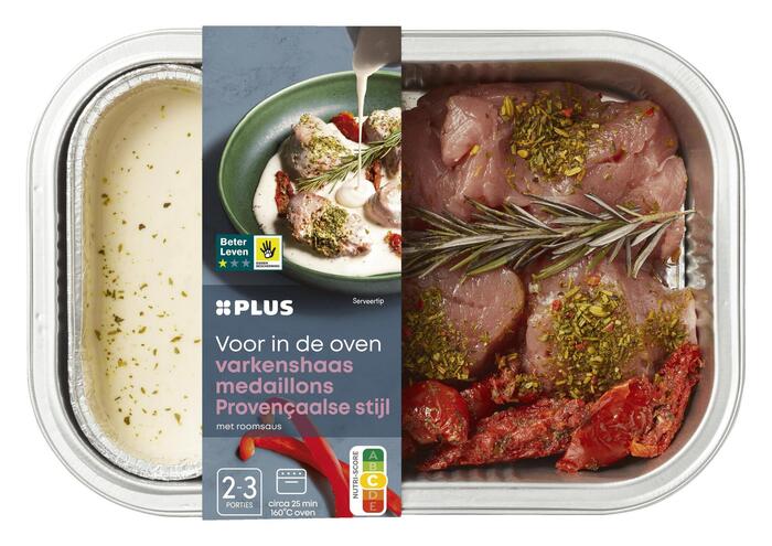 Ovenschotel varkenshaasmedaillons Prov (350g)