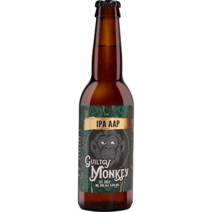 Guilty Monkey - Aap IPA - Fles - 330ML (33cl)