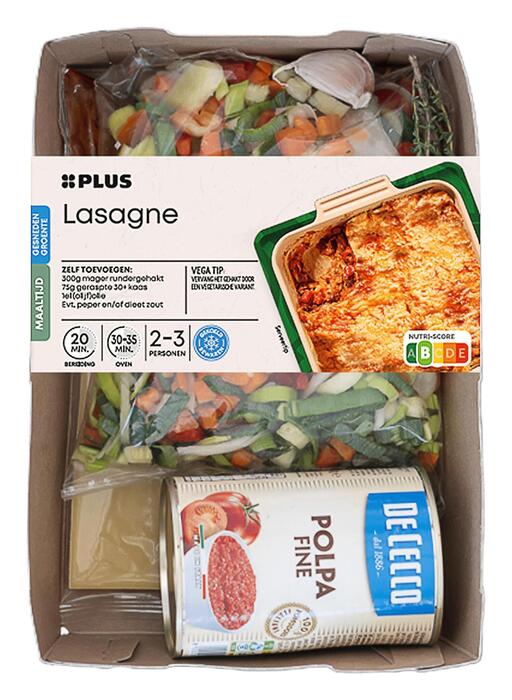 PLUS Gesneden verspakket Lasagne