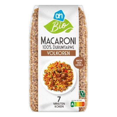 AH Biologisch Macaroni volkoren (500g)
