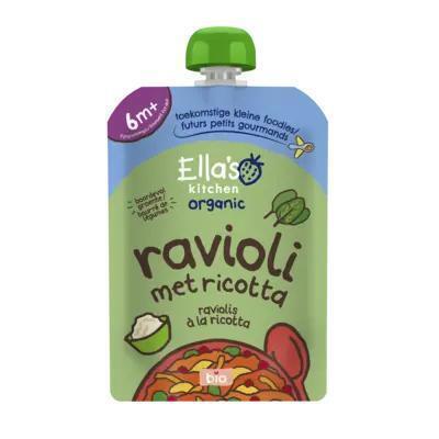 Ella's kitchen Ravioli met ricotta 6m+ (130g)