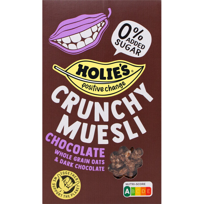 Holie Crunchy muesli chocolate (400g)