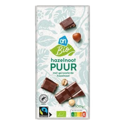 Pure chocolade hazelnoten (100g)