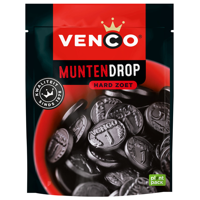 Venco Muntendrop Hard Zoet 235 g (235g)