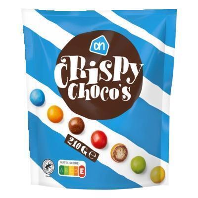 AH Crispies choco's (210g)