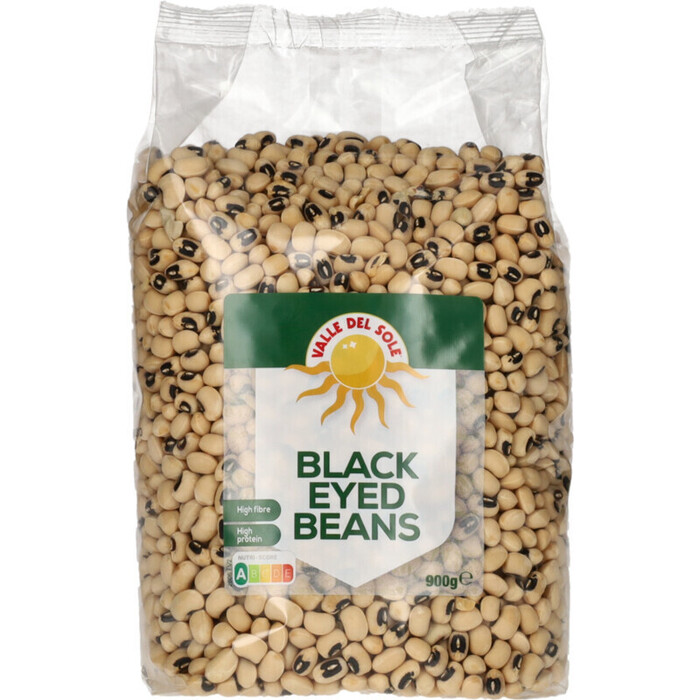 Valle del sole Zwarte oogbonen (900g)