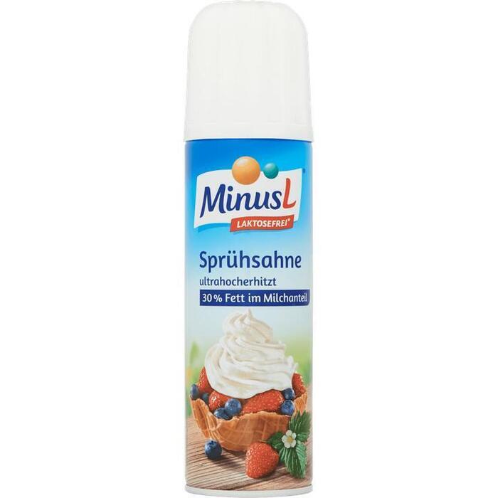 MinusL Lactosevrije Spuitslagroom 250g (250g)