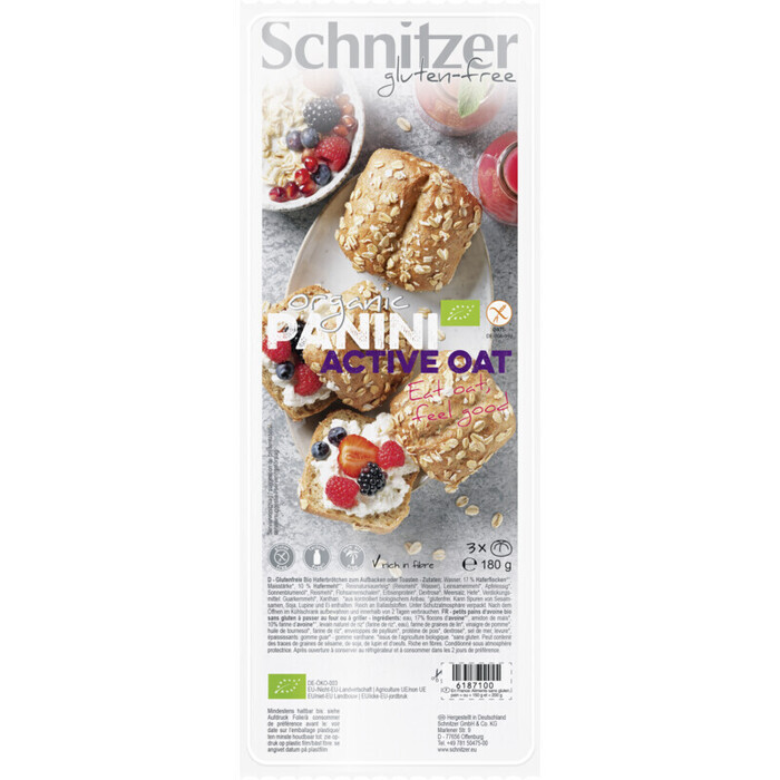 Schnitzer Panini active oat (180g)