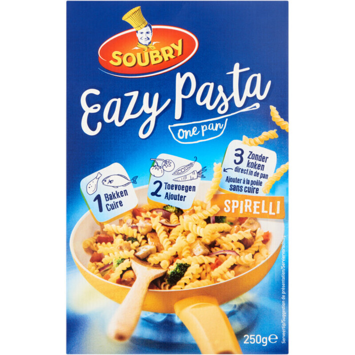 Soubry eazy pasta spirelli bel (250g)