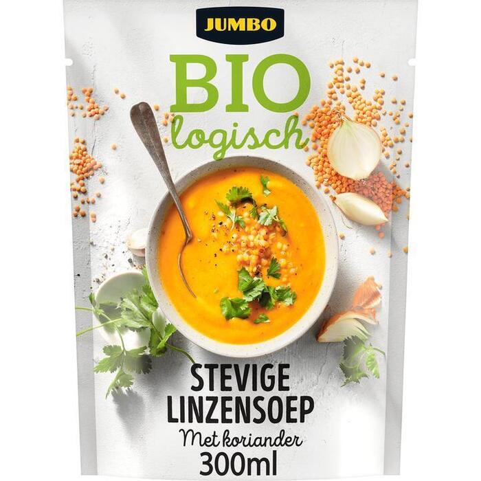 Jumbo Biologisch Stevige Linzensoep met Koriander 300ML (30cl)